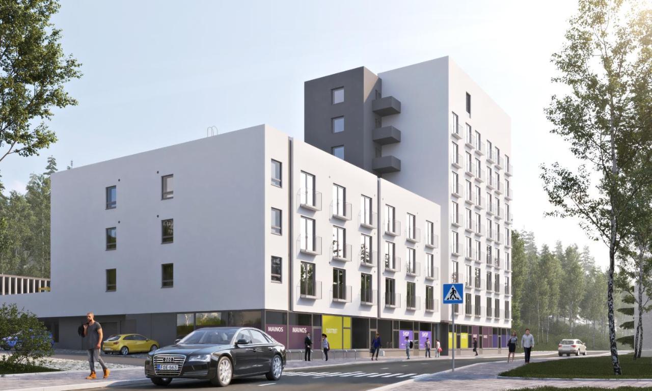 Forenom Aparthotel Tampere Kaleva Exterior foto